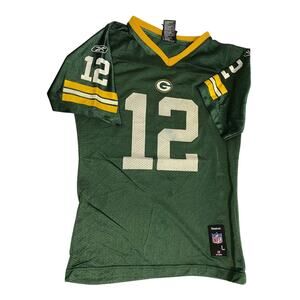 Aaron Rodgers Green Bay Packers Reebok Home Jersey Size Youth L